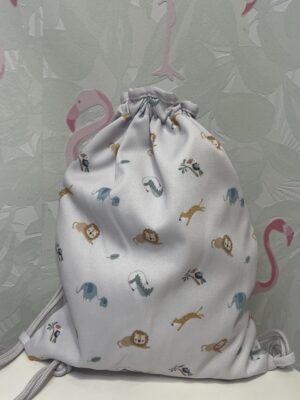Mochila saco de tela Savannah