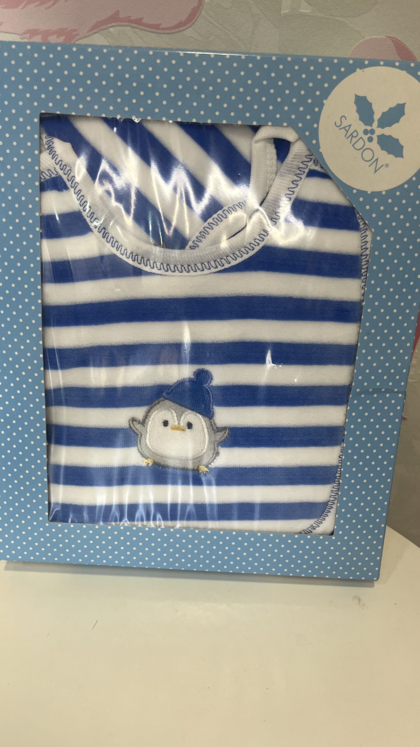 Capa baño +barbero pingüino azul 2 Capa baño +barbero pingüino azul - Imagen 2