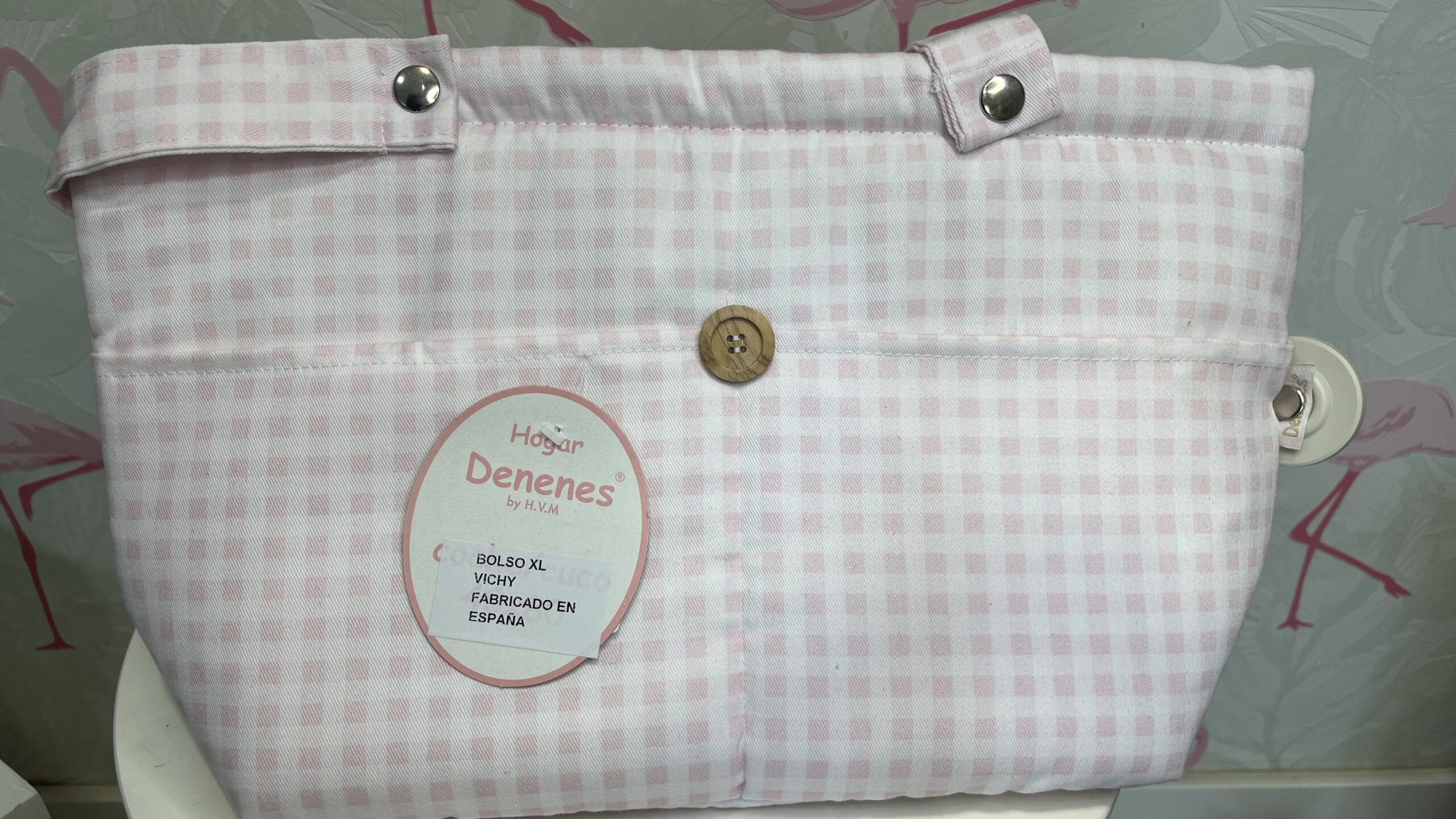 Panera cuadros rosa 1 Panera cuadros rosa