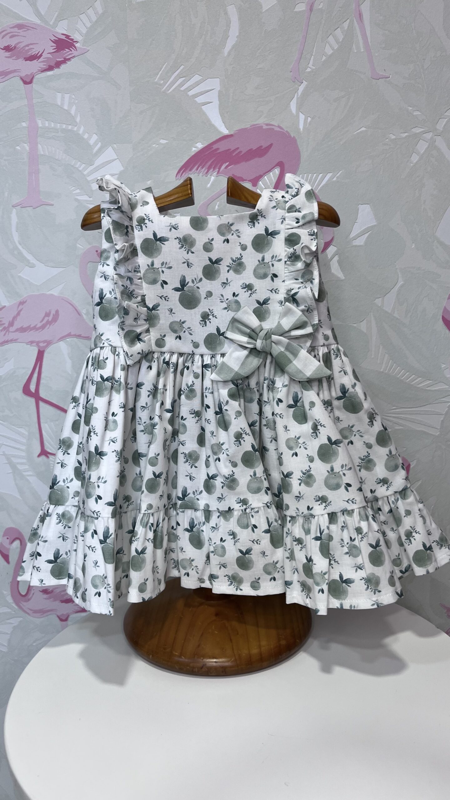 VESTIDO MELOCOTÓN LAZO 1 VESTIDO MELOCOTÓN LAZO