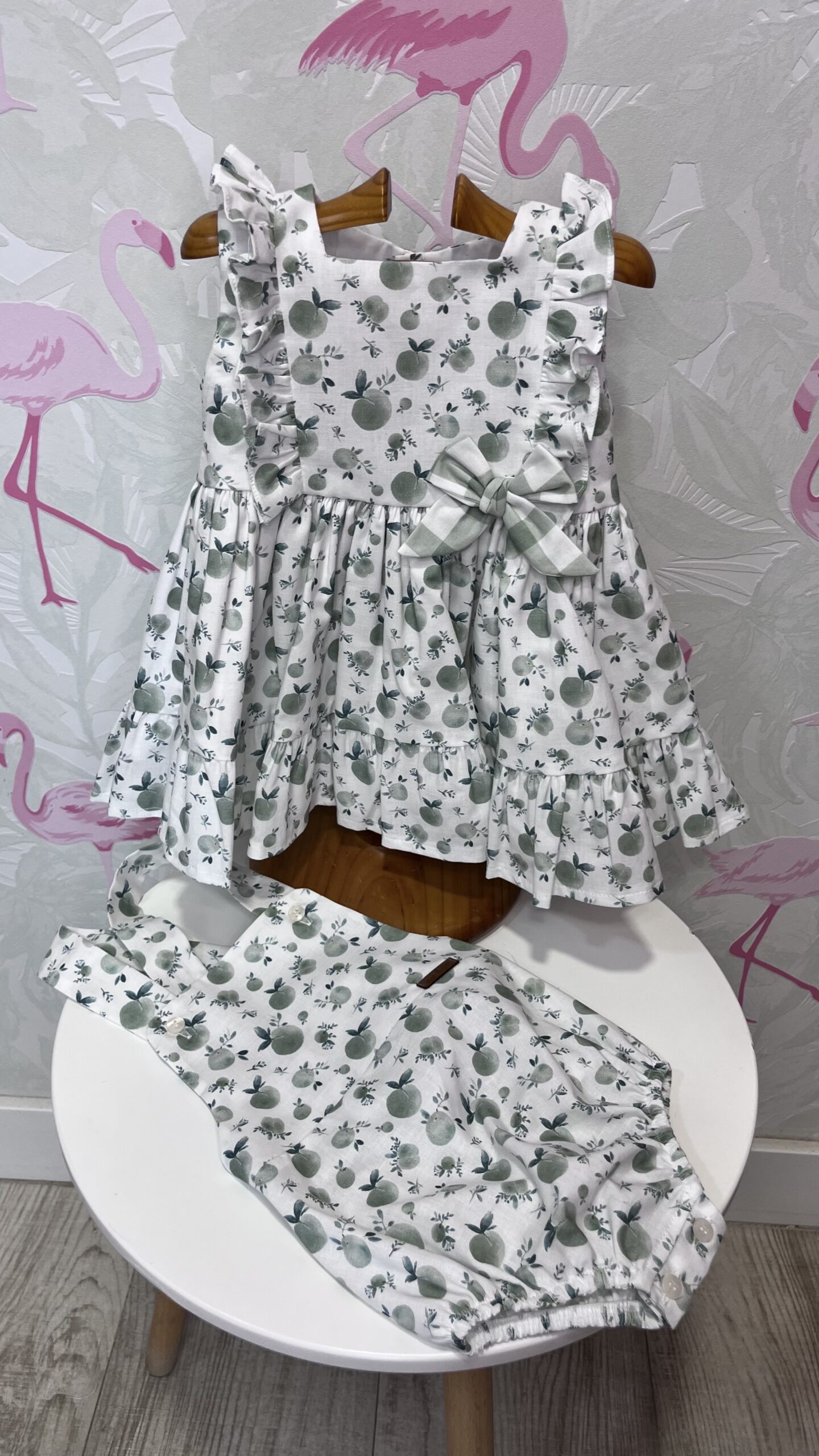 VESTIDO MELOCOTÓN LAZO 2 VESTIDO MELOCOTÓN LAZO - Imagen 2