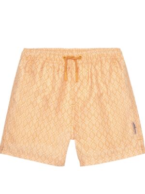 BAÑADOR NIÑO ROMBOS NARANJA