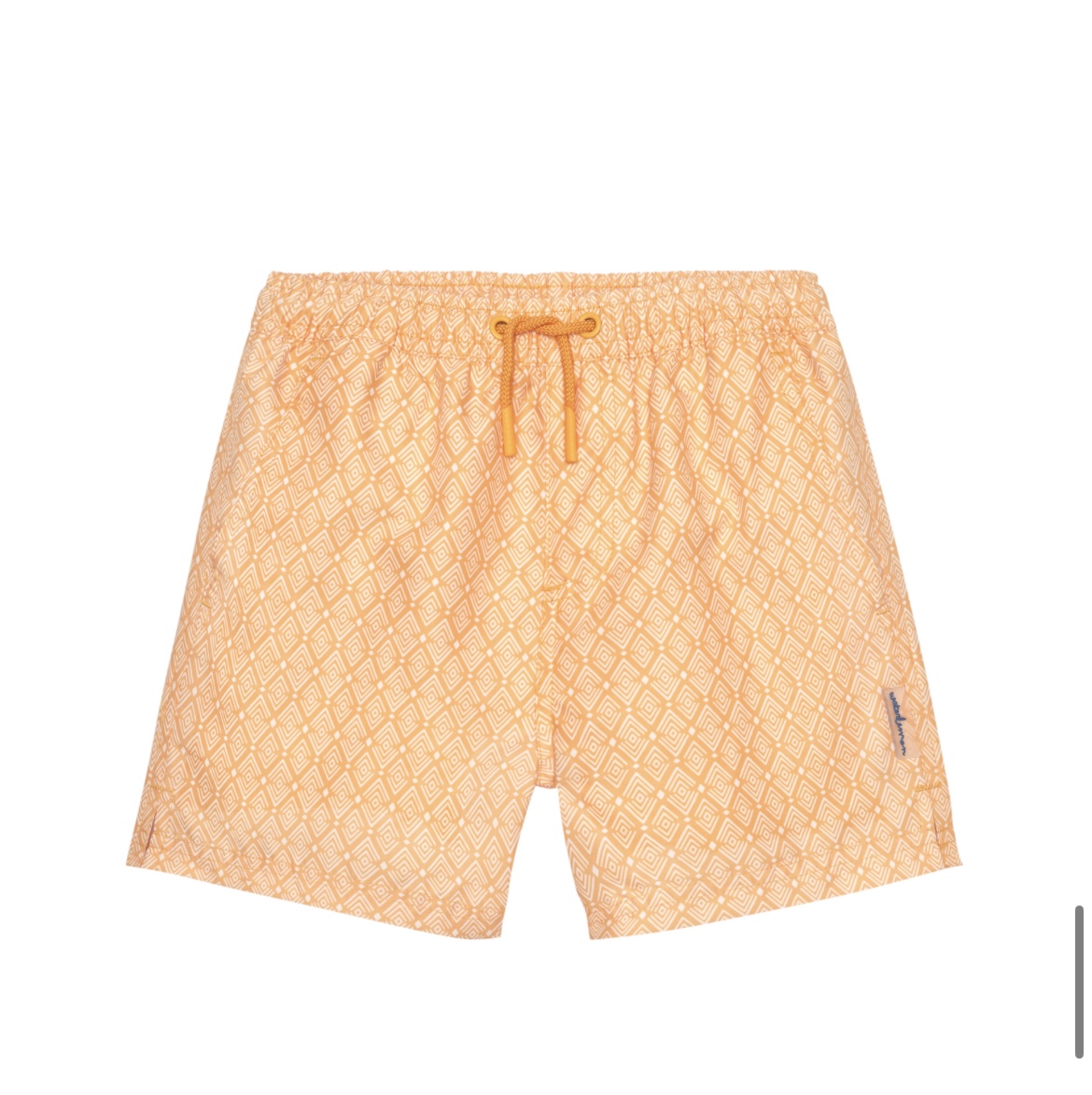 BAÑADOR NIÑO ROMBOS NARANJA 1 BAÑADOR NIÑO ROMBOS NARANJA