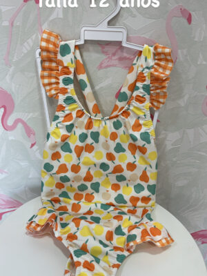 La Mar Salá - Moda Infantil 2 BAÑADOR NIÑA FRUTAS