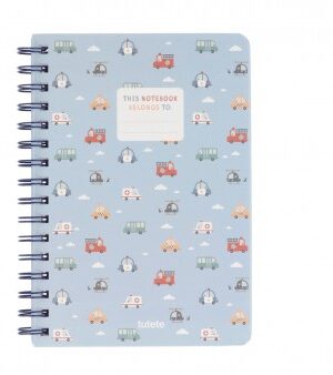 LIBRETA ESCOLAR CITY CARS