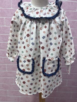VESTIDO FLOR TEJANO