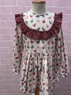 VESTIDO GALLINAS