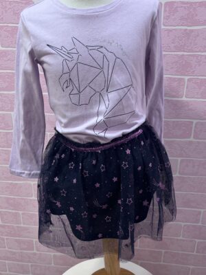 CONJUNTO FALDA UNICORNIO