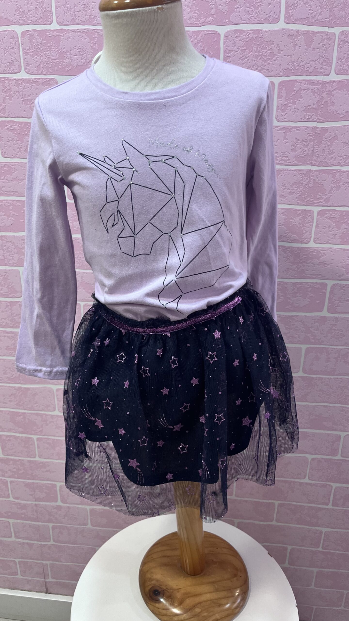 CONJUNTO FALDA UNICORNIO 1 CONJUNTO FALDA UNICORNIO
