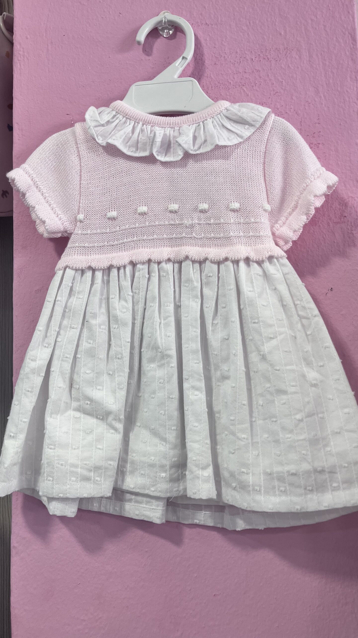 VESTIDO TELA HILO ROSA 1 VESTIDO TELA HILO ROSA