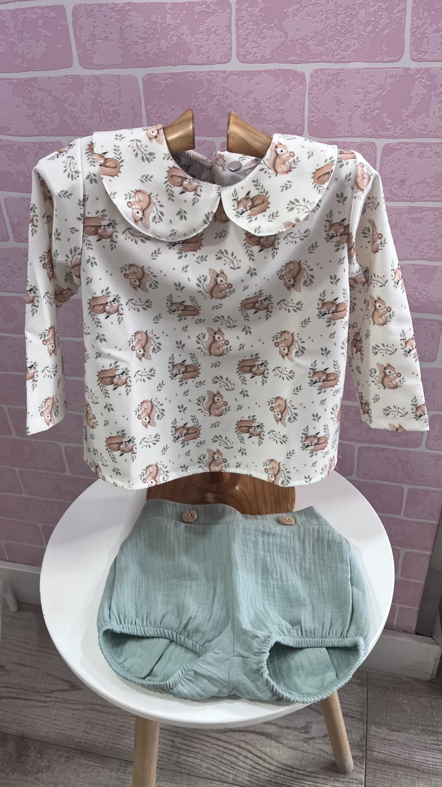 CONJUNTO BEBE NIÑO ARDILLA 1 CONJUNTO BEBE NIÑO ARDILLA