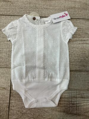 BODY BLANCO PLUMETI BEBE