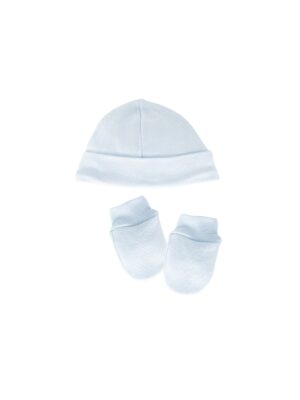 Pack natal gorro y manoplas Calamaro Azul