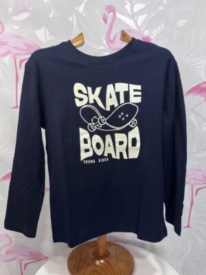 CAMISETA SKATE MARINO