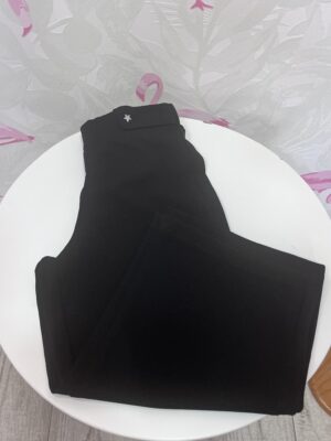PANTALON ELASTICO NEGRO PATA ELEFANT
