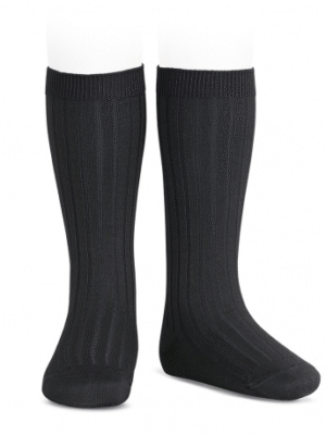 Calcetas Negro Altos Canalé Cóndor
