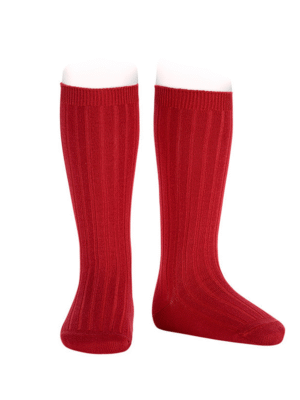 Calcetas Rojo Altos Canalé Cóndor