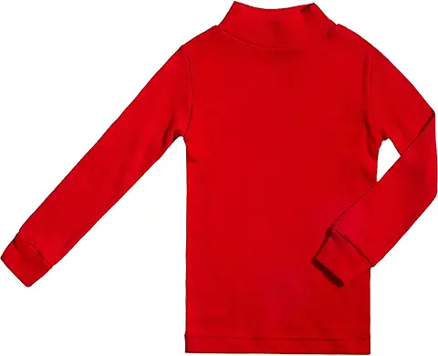 CAMISETA BASICAS CUELLO SEMICISNE ROJO 1 CAMISETA BASICAS CUELLO SEMICISNE ROJO