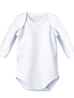 BODY CUELLO AMERICANO 100% ALGODON BLANCO