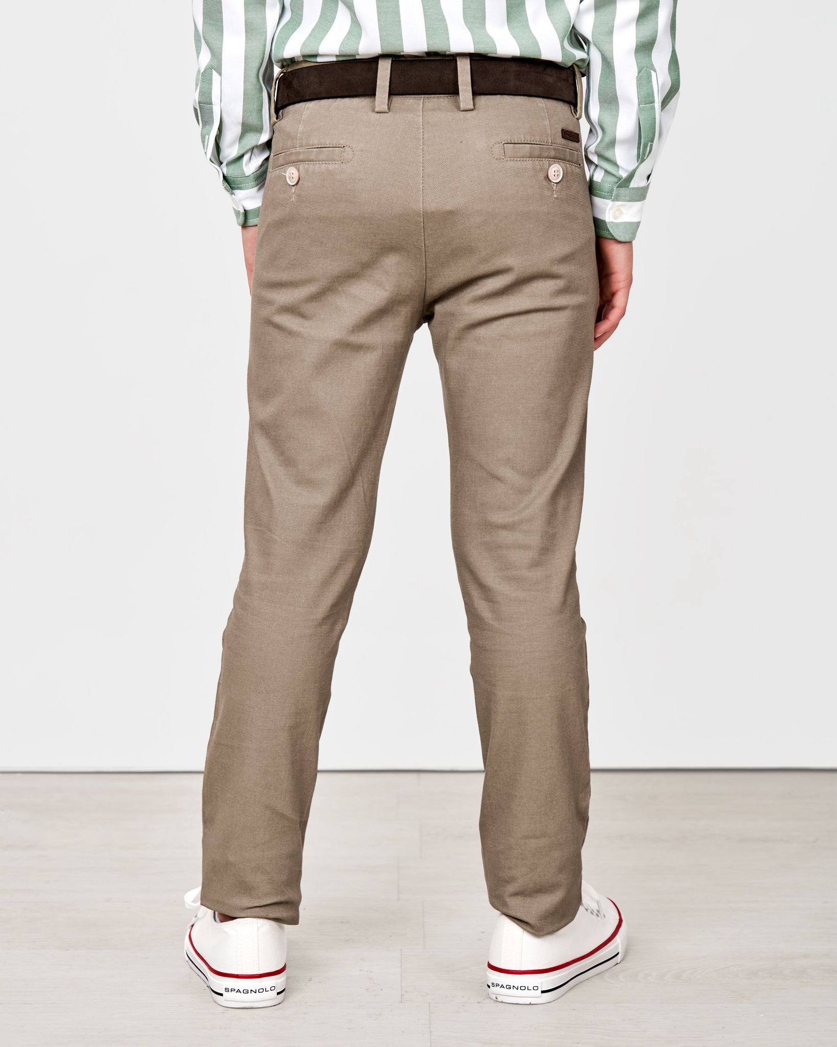 PANTALON CHINO CAMEL 3 PANTALON CHINO CAMEL - Imagen 3