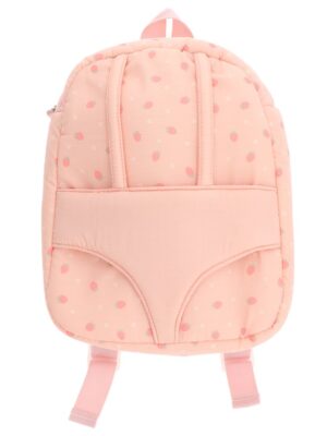 MOCHILA PARA MUÑECAS STRAWBERRIES ROSA