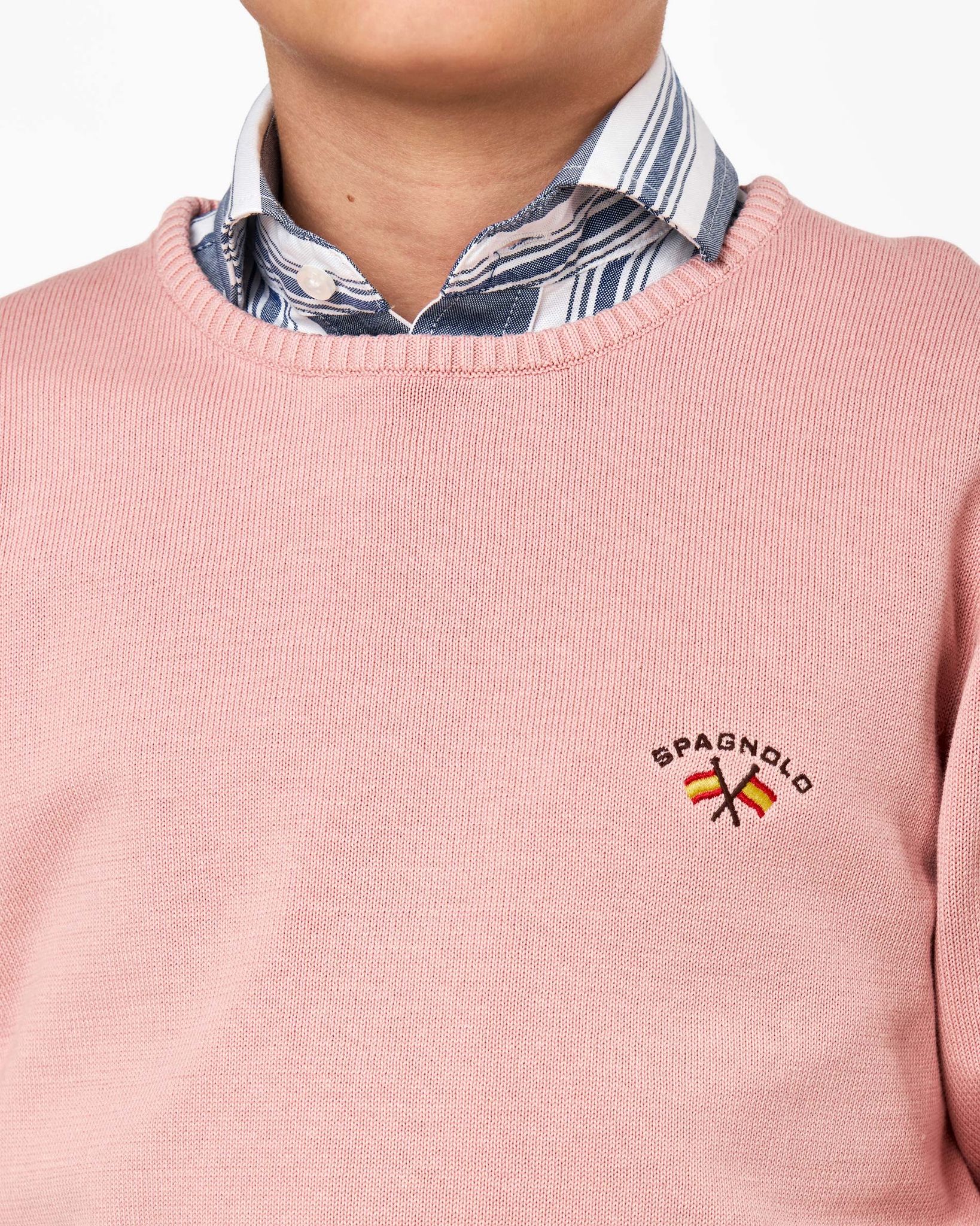 JERSEY CUELLO CAJA ROSA 2 JERSEY CUELLO CAJA ROSA - Imagen 2