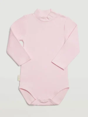 BODY CUELLO SEMICISNE ROSA