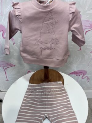 CONJUNTO ALGODON WINNIE THE POOH ROSA
