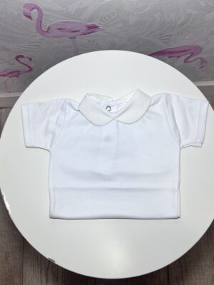 BODY CUELLO BEBE  PIQUE  BLANCO