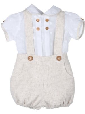 RANITA BEBE LINO CON CAMISA