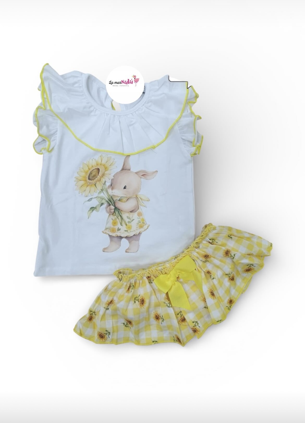 CONJUNTO FALDITA GIRASOL 1 CONJUNTO FALDITA GIRASOL