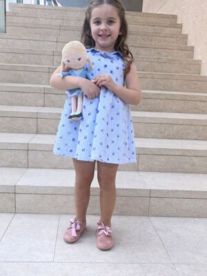 La Mar Salá - Moda Infantil 2 VESTIDO MAR AZUL