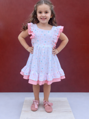 La Mar Salá - Moda Infantil 15 VESTIDO CORALES