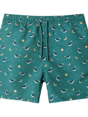 La Mar Salá - Moda Infantil 23 Bañador Boy Whale Teal