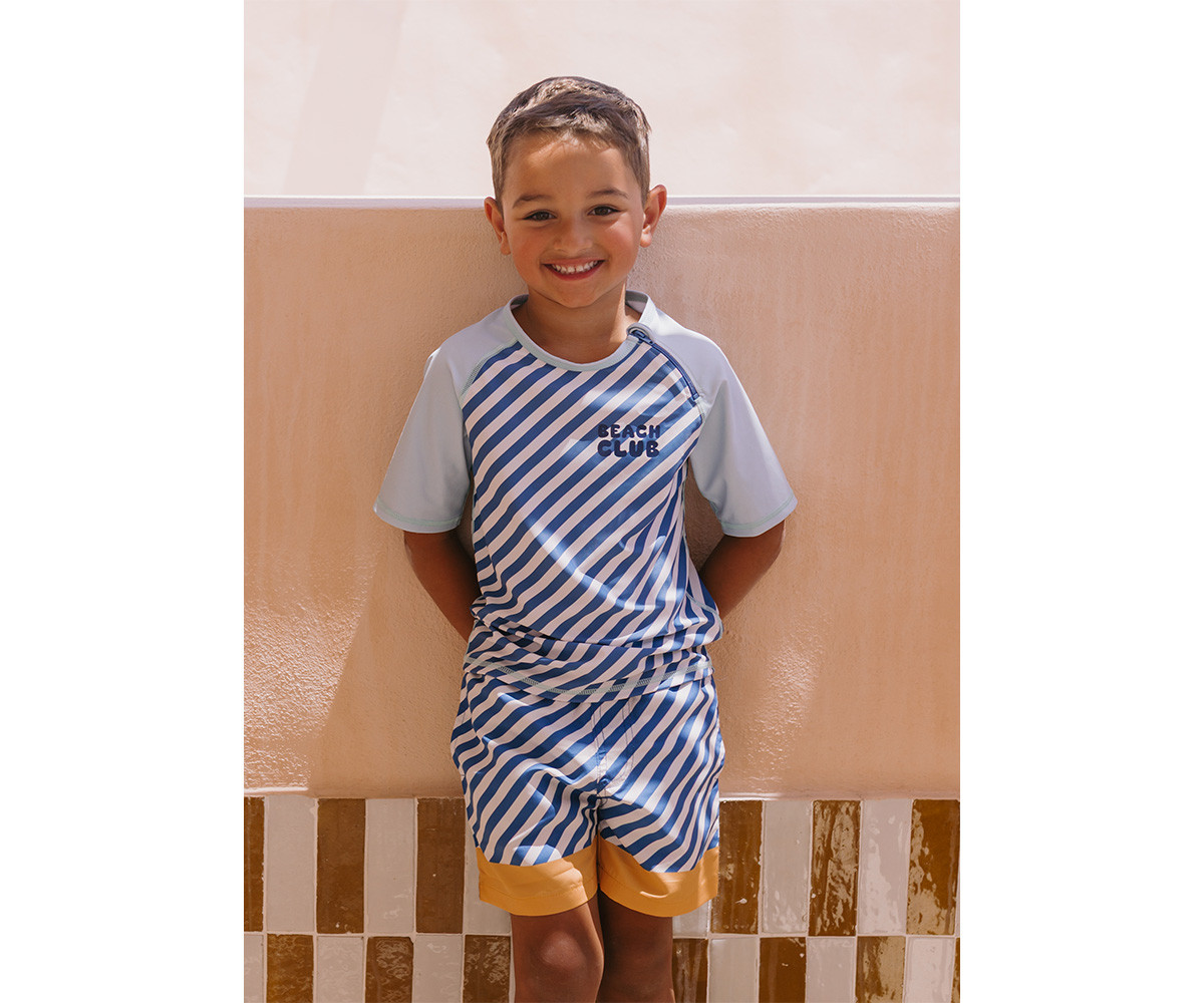 Camiseta Protección Solar Stripes Blues & Beyond 2 Camiseta Protección Solar Stripes Blues & Beyond - Imagen 2