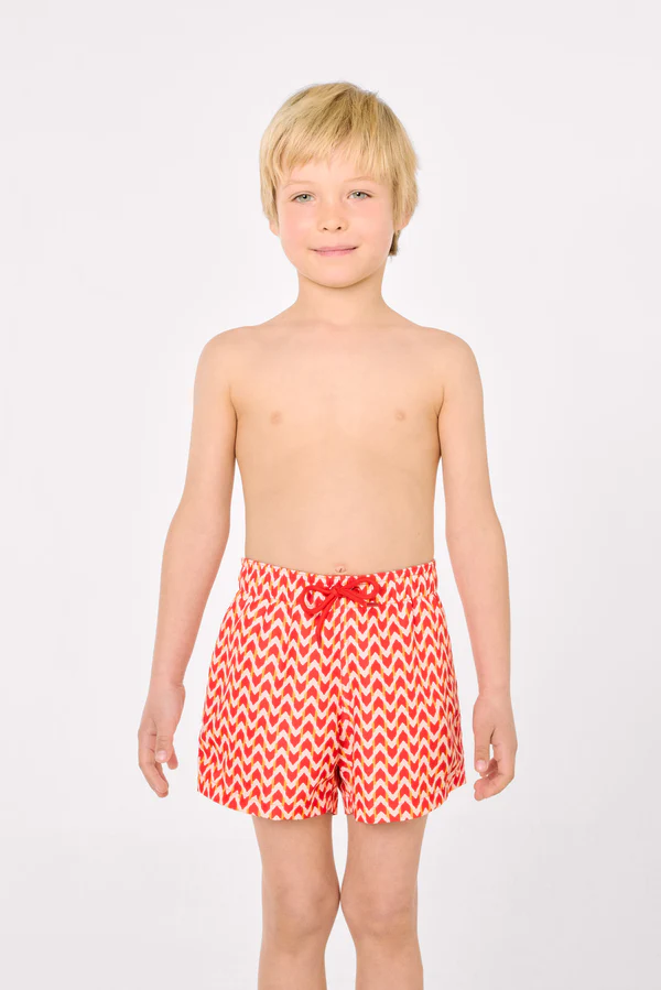 BAÑADOR NIÑO ESTAMPADO ETNICO 2 BAÑADOR NIÑO ESTAMPADO ETNICO - Imagen 2