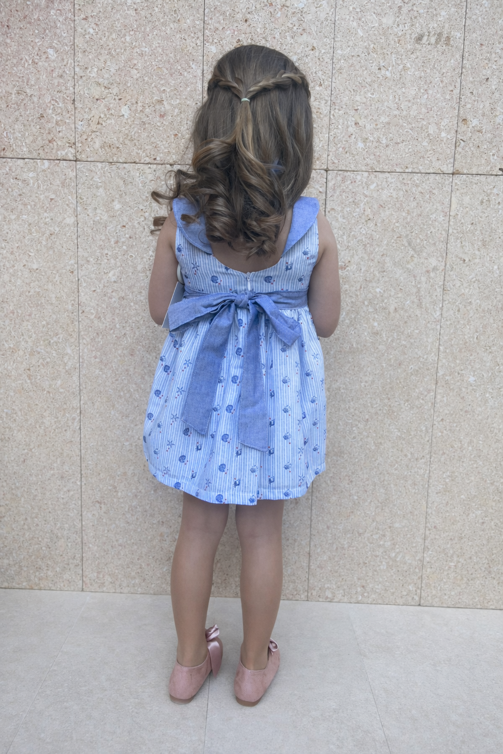 VESTIDO MAR AZUL 3 VESTIDO MAR AZUL - Imagen 3
