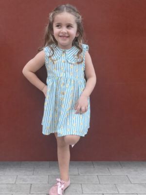 La Mar Salá - Moda Infantil 12 VESTIDO PATITOS