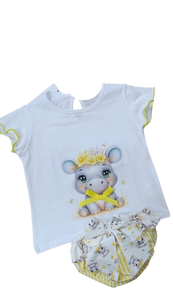 CONJUNTO BAÑO NIÑA HIPOPOTAMO 1 CONJUNTO BAÑO NIÑA HIPOPOTAMO