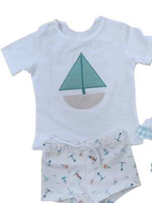 CONJUNTO BAÑO NIÑO VELERO