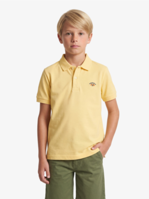 POLO BASICO AMARILLO PIQUE