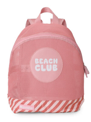 La Mar Salá - Moda Infantil 25 Mochila Infantil Antiarena Stripes Bloom & Blush