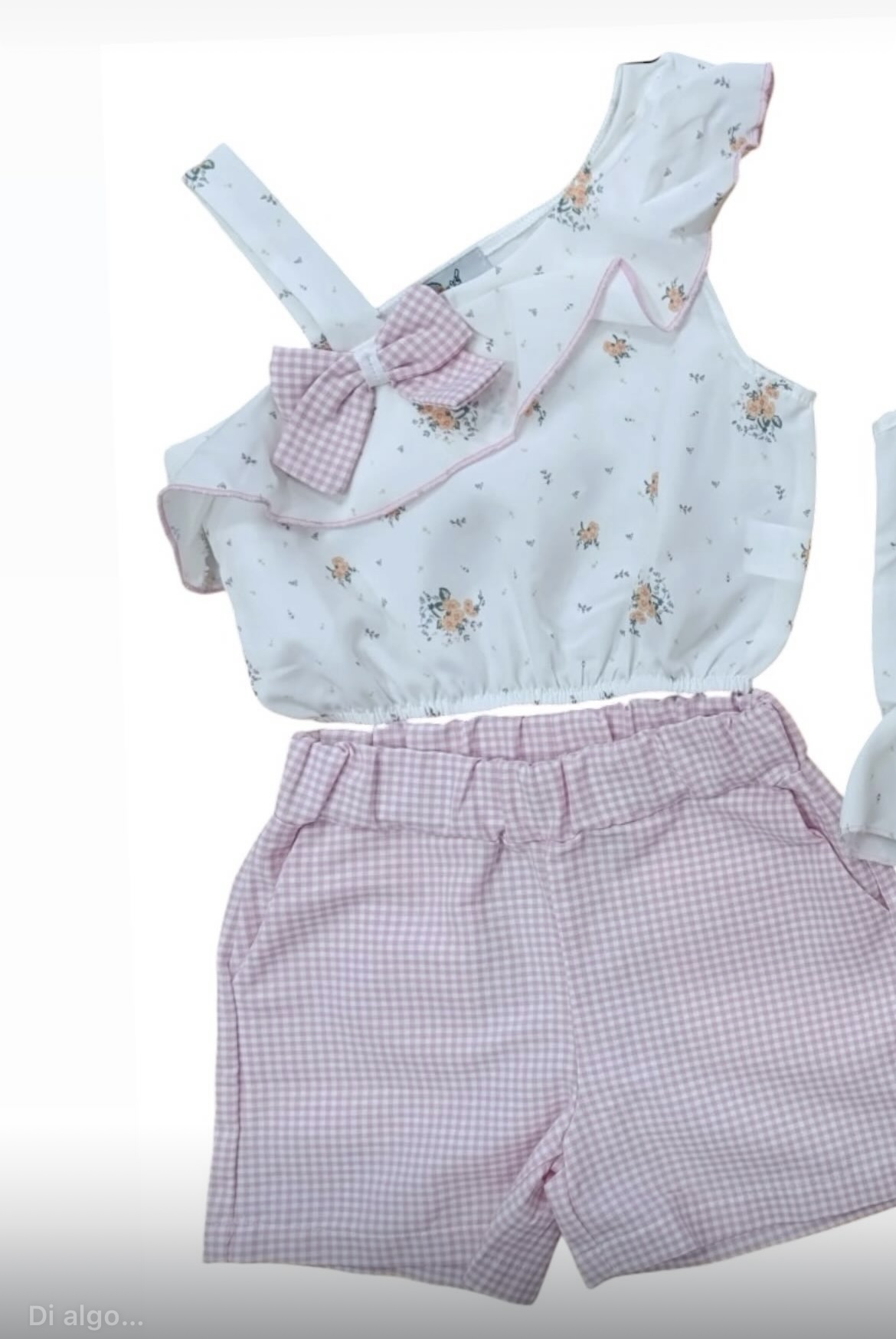 CONJUNTO FLORES VICHY 1 CONJUNTO FLORES VICHY