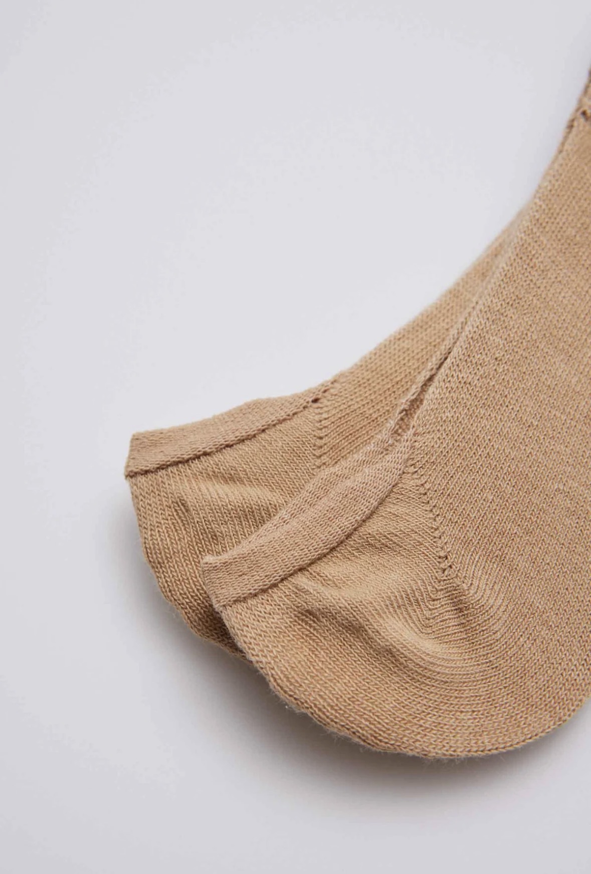 Calcetines invisibles infantil beige 2 Calcetines invisibles infantil beige - Imagen 2
