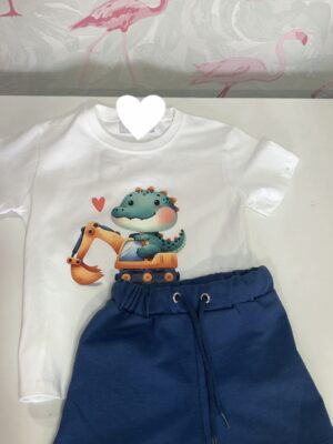 CONJUNTO NIÑO DINO EXCAVADOR