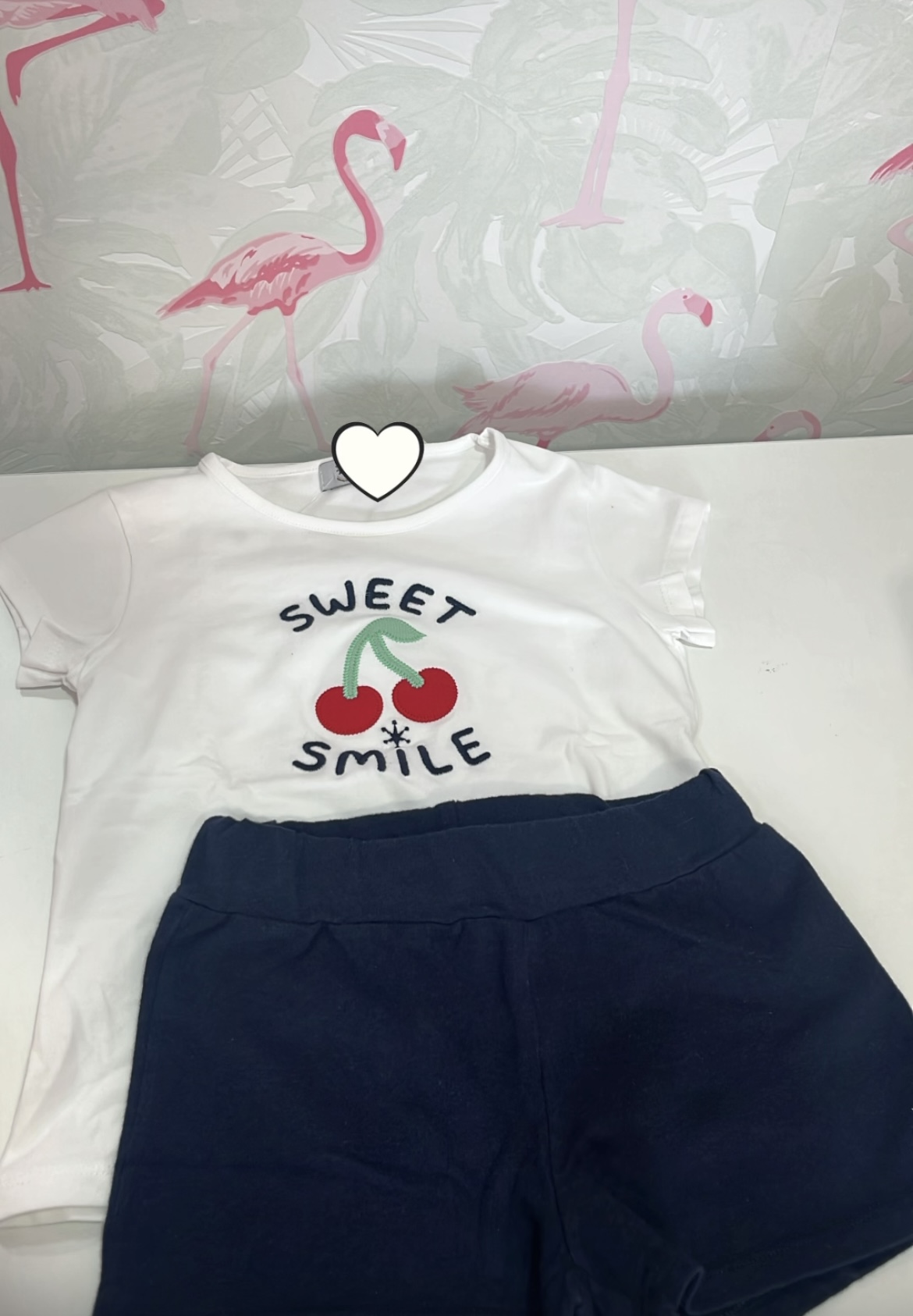 CONJUNTO NIÑA CEREZAS 1 CONJUNTO NIÑA CEREZAS