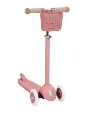 Patinete Banwood Eco + Cesta Pin & Ride Deep Sea
