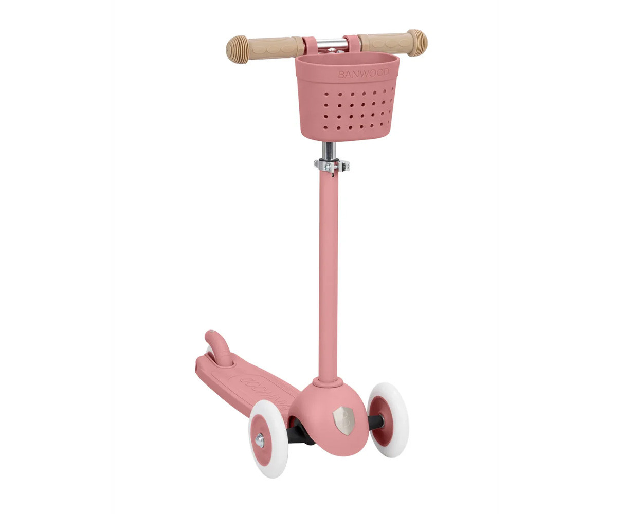 Patinete Banwood Eco + Cesta Pin & Ride Deep Sea 1 Patinete Banwood Eco + Cesta Pin & Ride Deep Sea