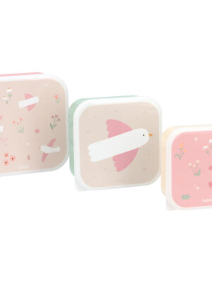 3 Cajas Almuerzo Blossom Birds