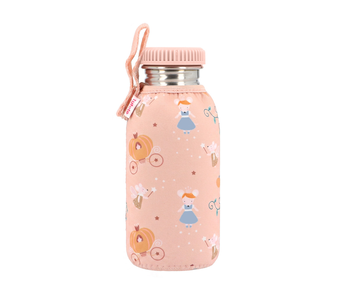 Botella Acero con Funda Mouse Fairies Personalizable 500m 1 Botella Acero con Funda Mouse Fairies Personalizable 500m